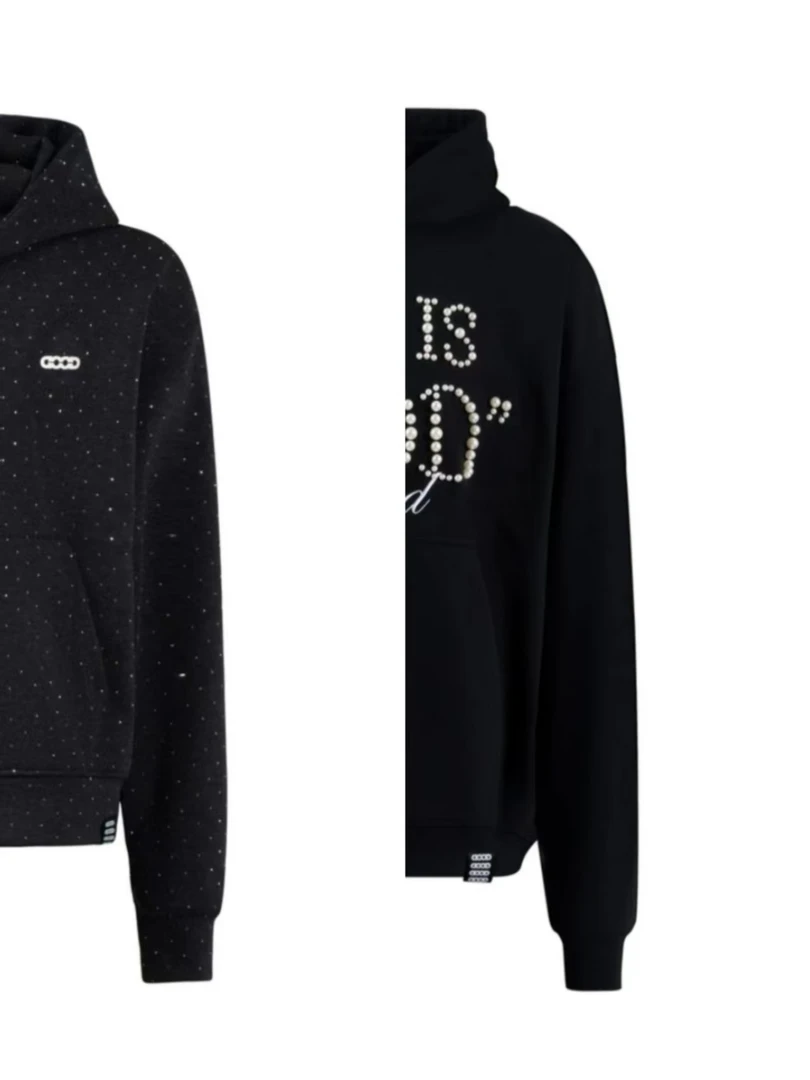 G--各款秋季潮牌 重工刺绣高街卫衣情侣体恤男女同款美式宽松版型