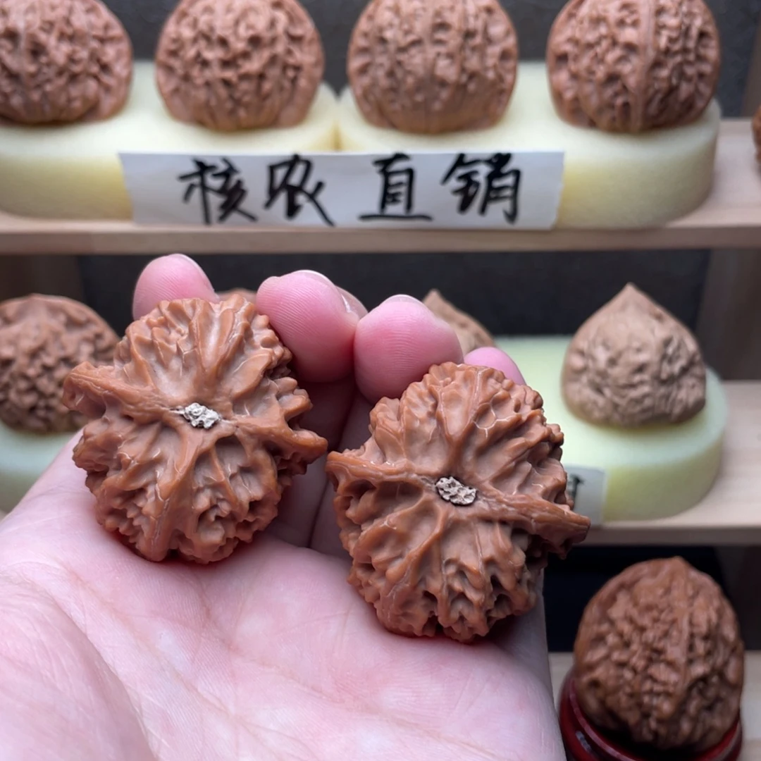 文玩核桃吊坠全品苹果圆40➕开播福利