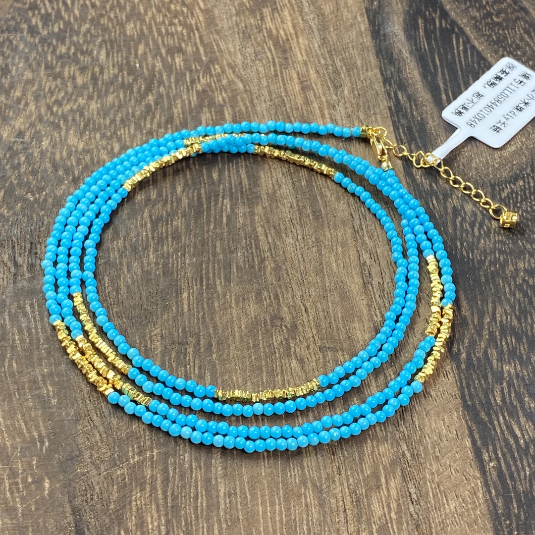 【熊总夫妇】睡美人美松S925银多圈百搭项链（手链两用）-约2mm