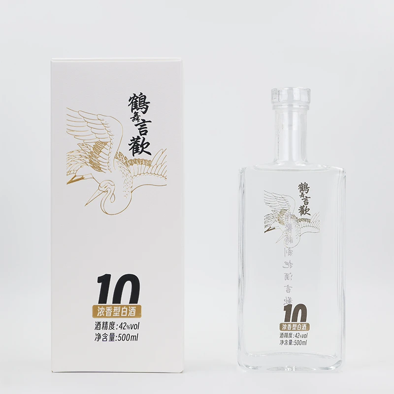 犟三哥鹤舞言欢10 浓香型纯粮白酒42度500ml*1