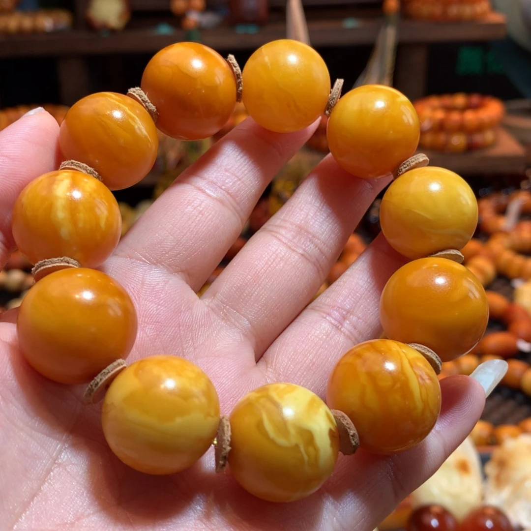 【闪购商品】手串蜜蜡未镶嵌蜜蜡手串