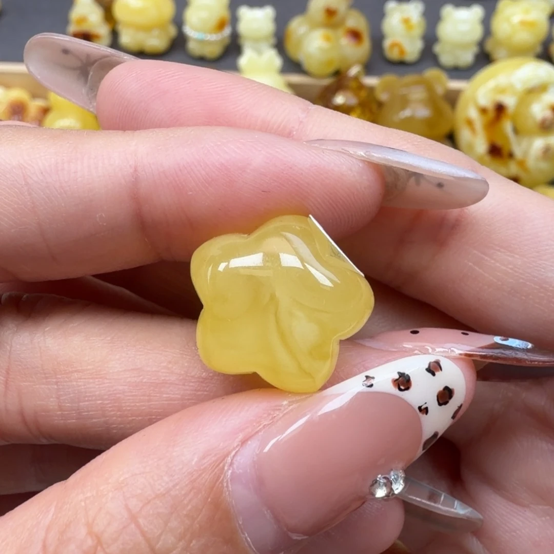 蜜蜡未镶嵌裸石蜜蜡