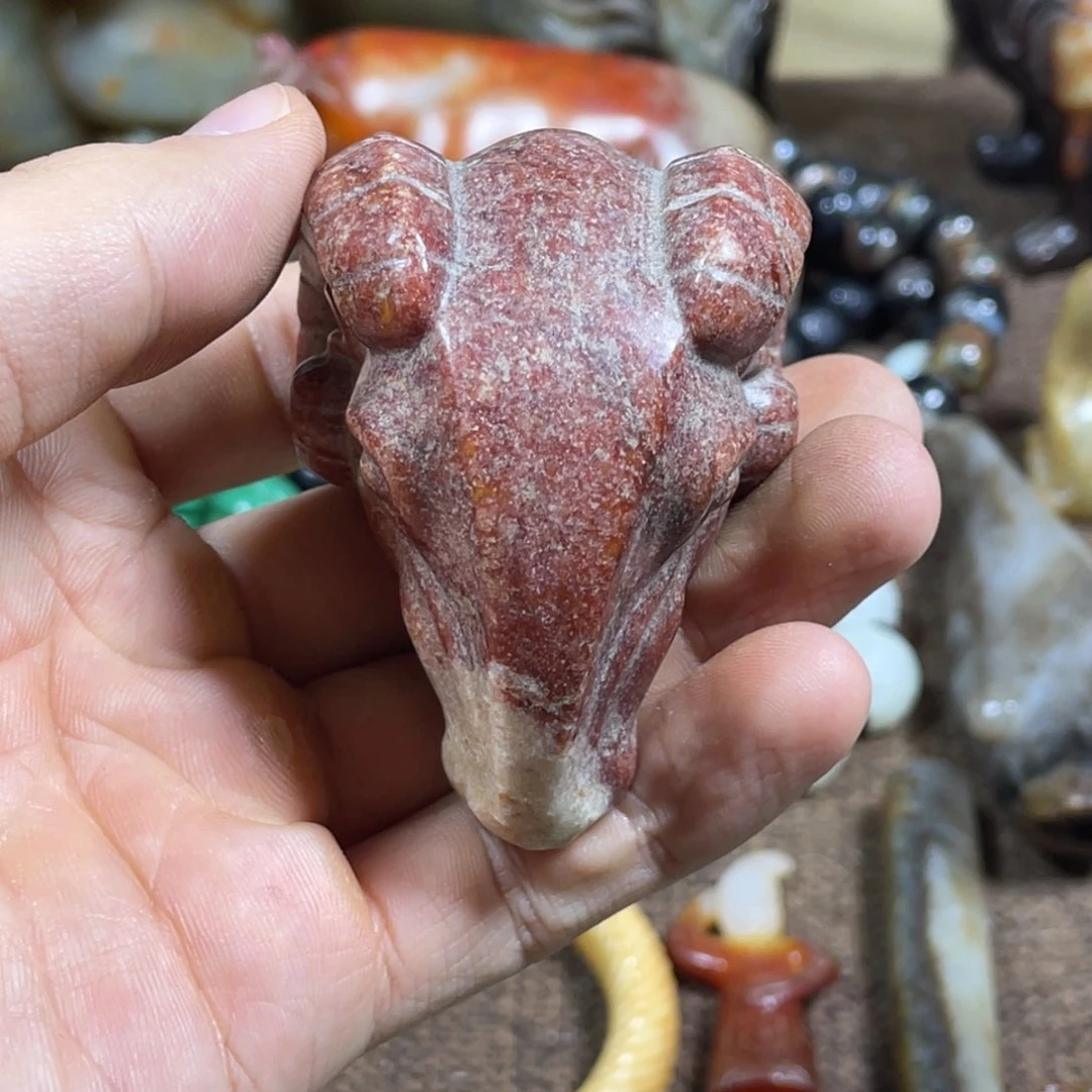 和田玉未镶嵌吊坠(不含链)