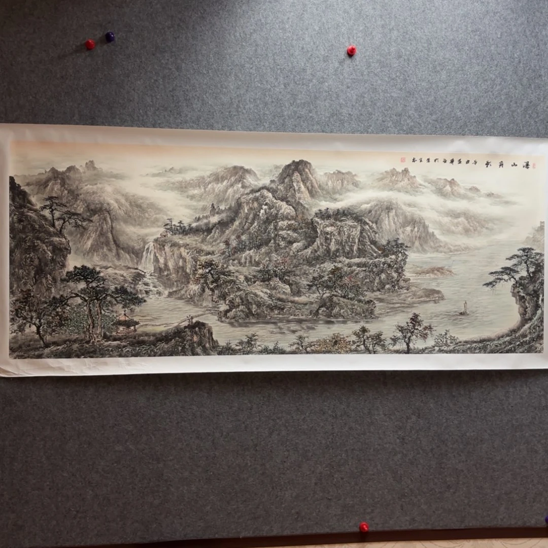 国画国画作品陆云华山水