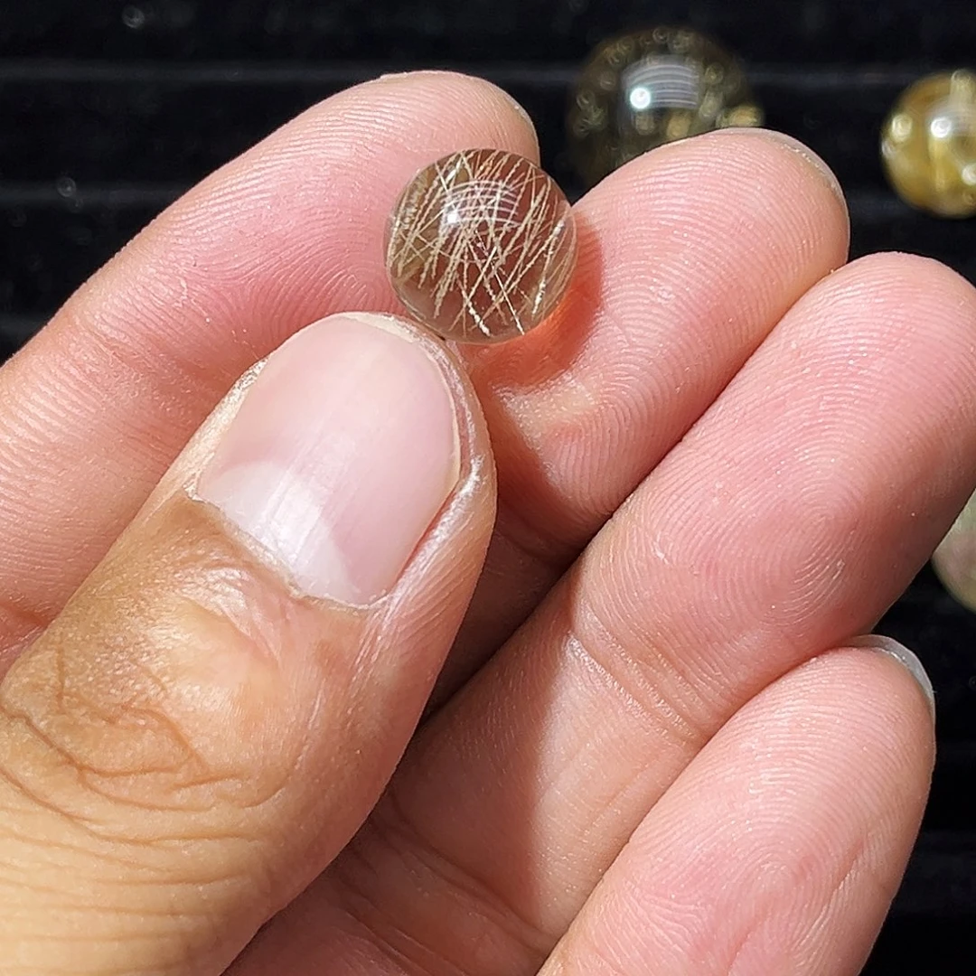 单珠未镶嵌水晶11.9mm发晶