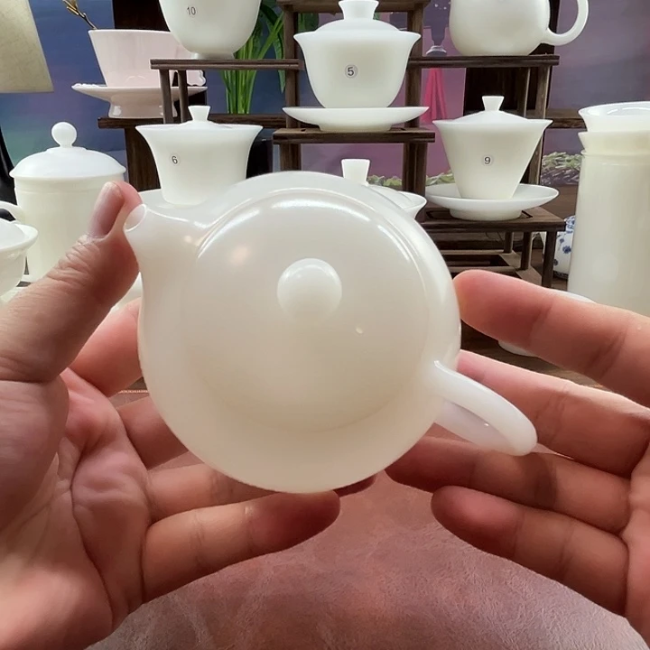 精工璞玉素烧自生釉200ml西施壶