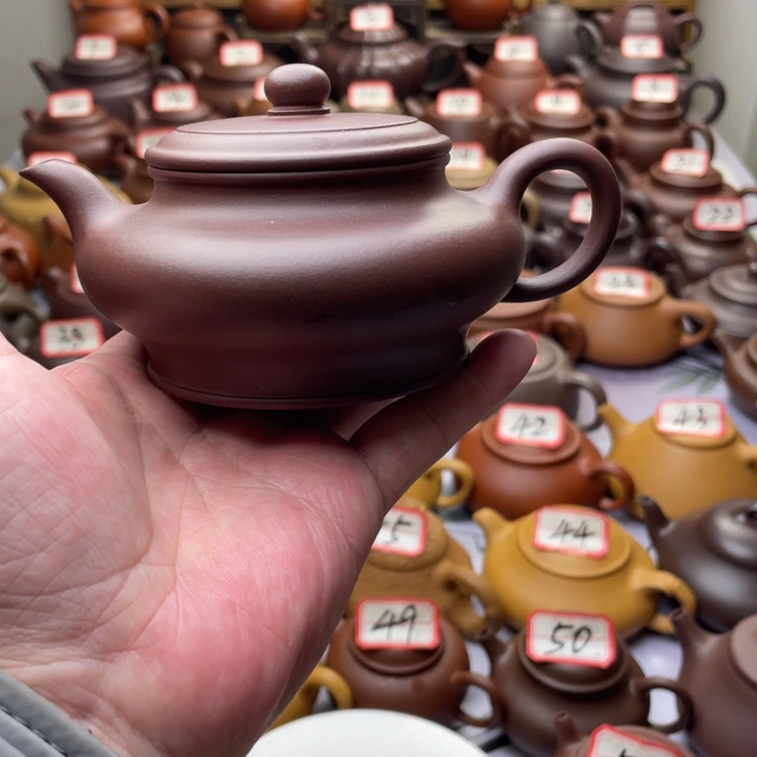 茶壶紫砂宜兴紫砂半手工