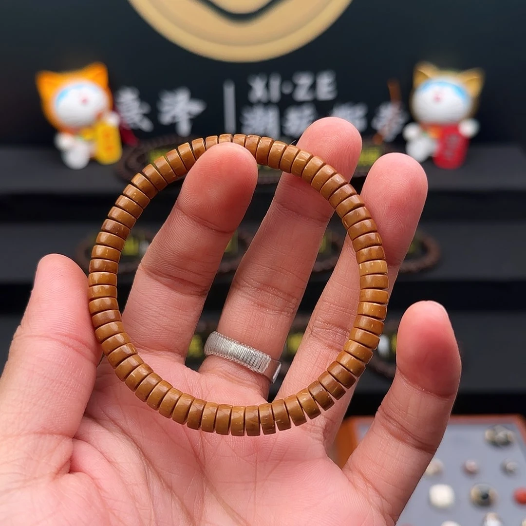 紫金鼠手串青****堂实心鼠片