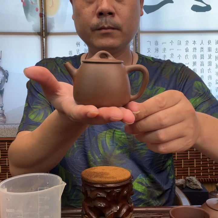紫砂原矿紫砂原矿紫泥全手工高瓢145