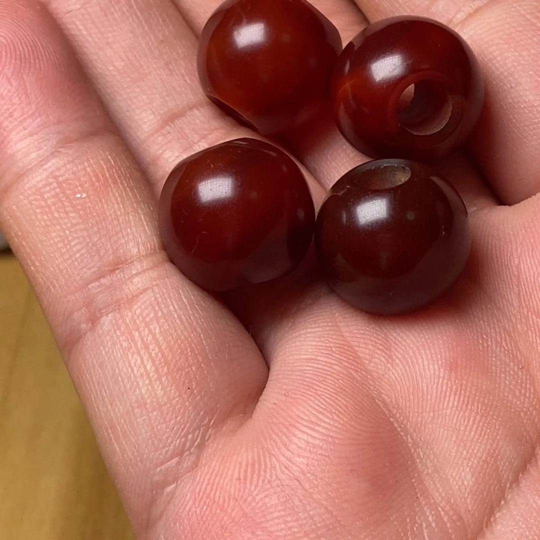 玛瑙/玉髓珠子未镶嵌16mm