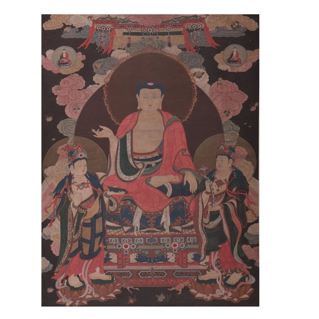 LOT.1681 《人物》130*98cm 绢本设色立轴