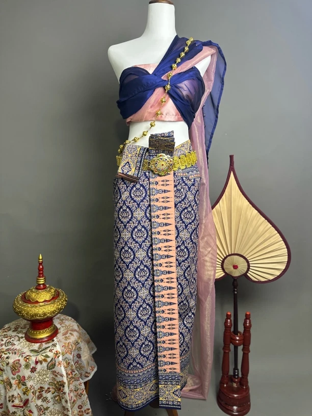 娜诺帕傣装旅拍服装东南亚传统服饰女装套装民族风