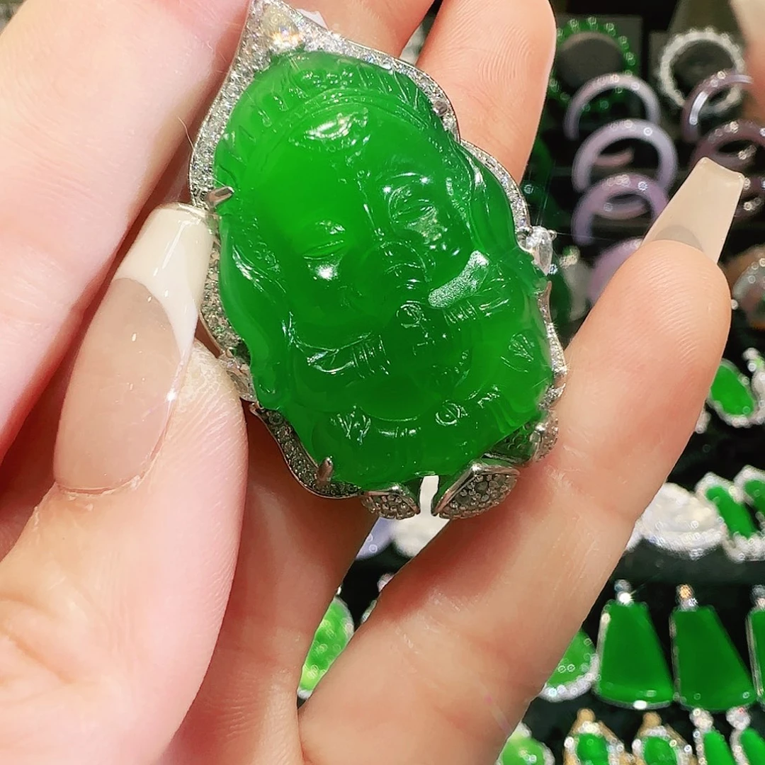 玛瑙/玉髓合金玉髓吊坠