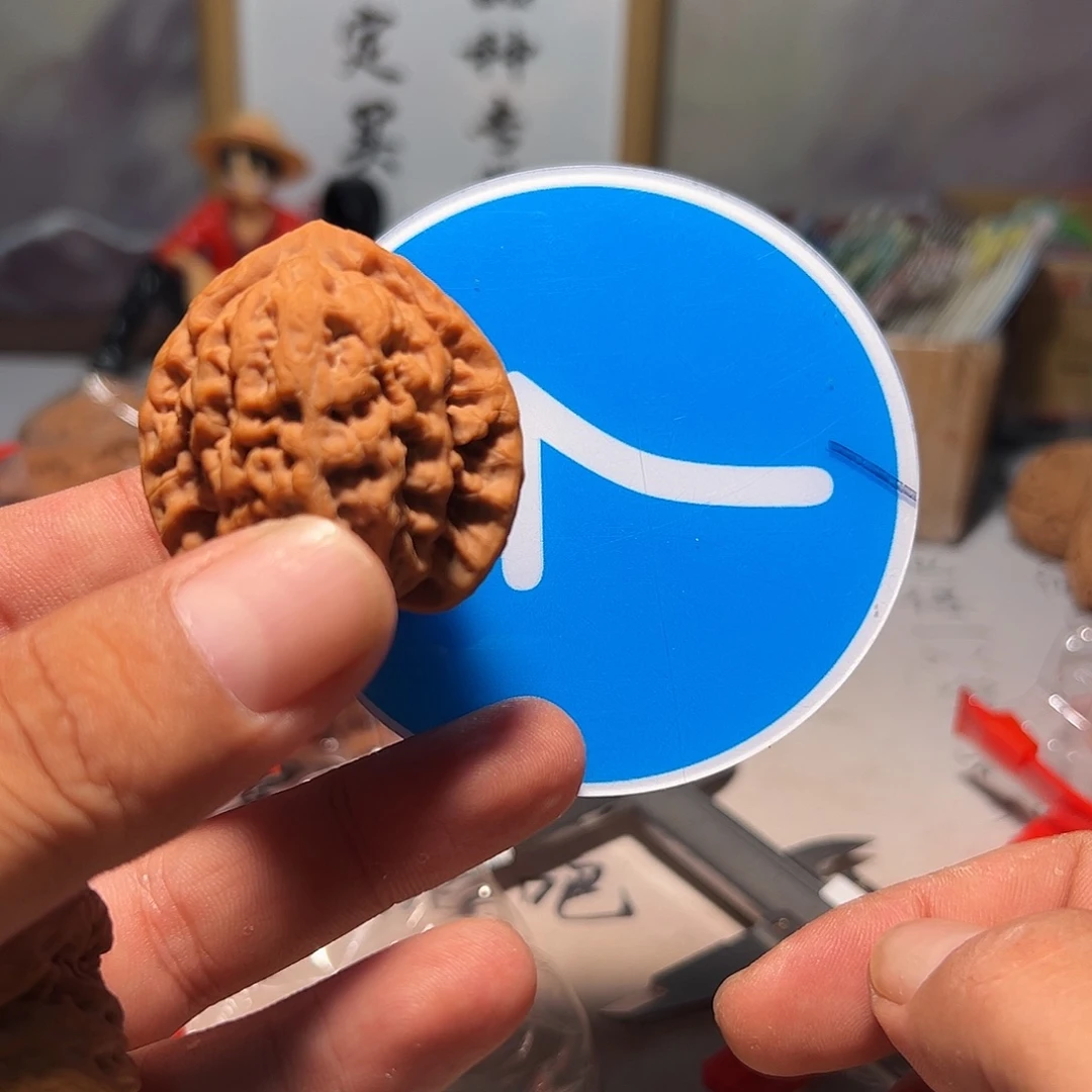 l***y文玩核桃，蓝色007号