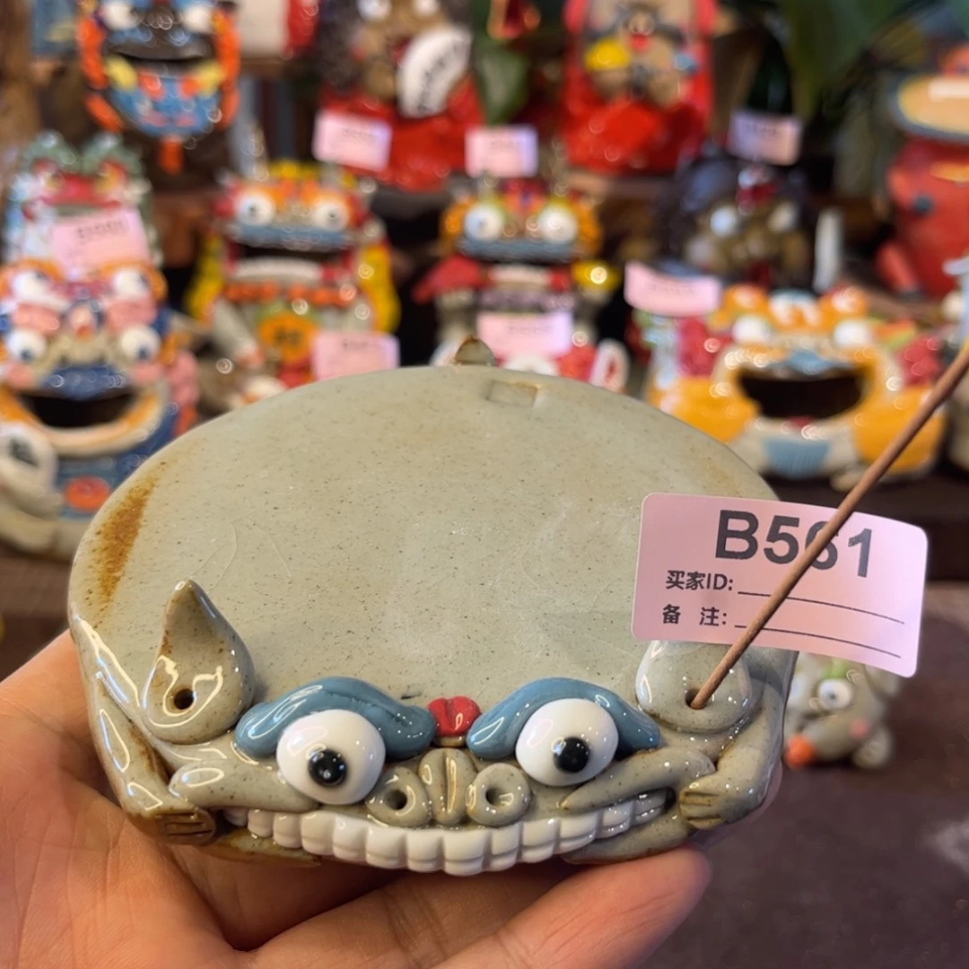 泥塑纯手工茶宠摆件