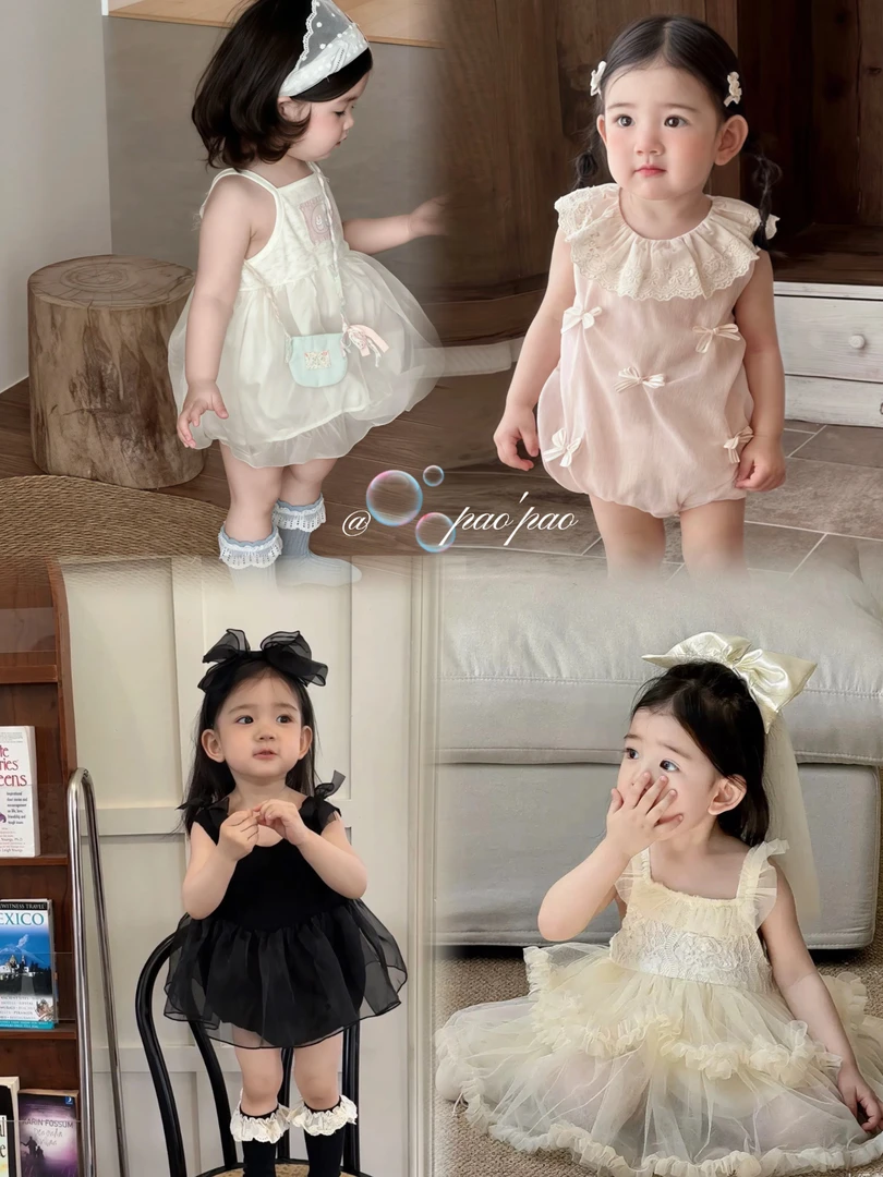 直播间扣号备注编码-2025夏款婴童连衣裙夏款女宝公主裙公主纱裙