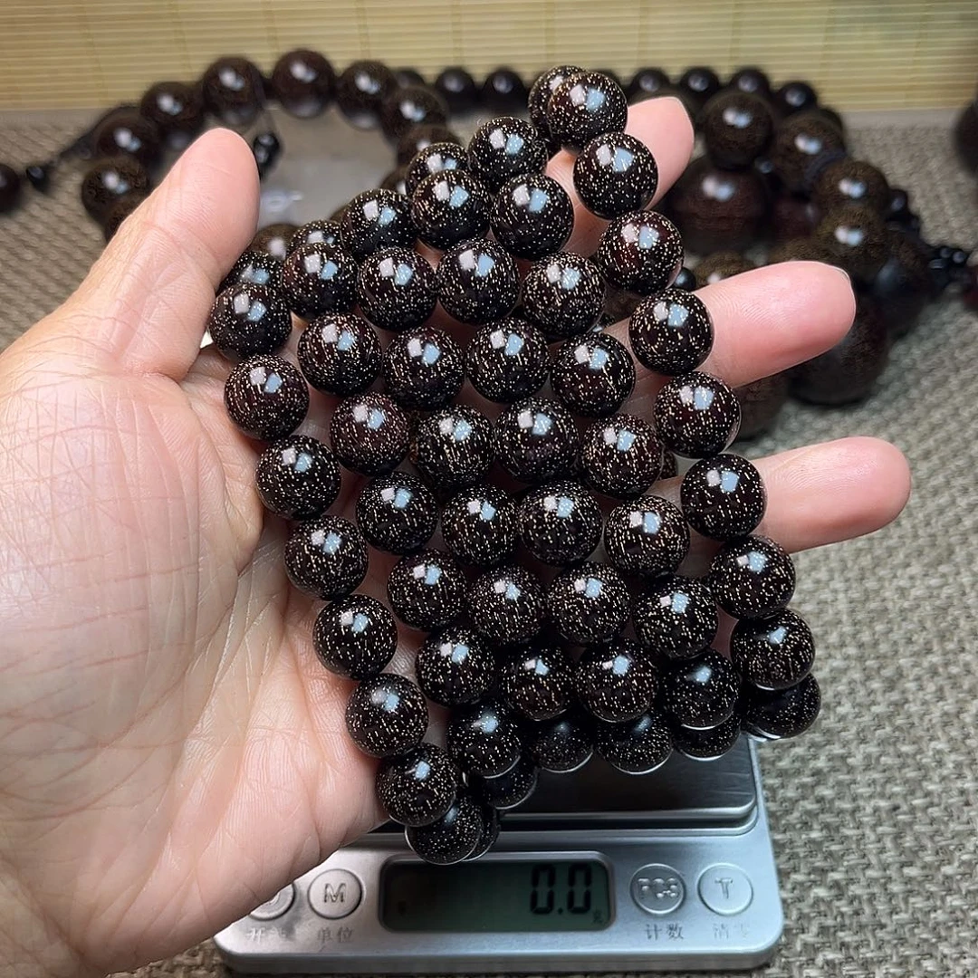 檀香紫檀（小叶紫檀）1.2 108颗 爆星