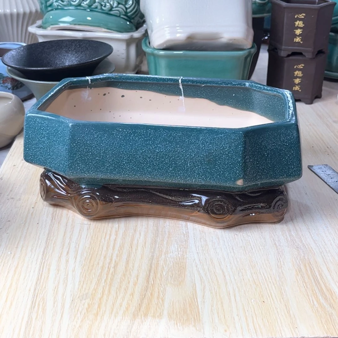 明*口径   陶瓷绿植多肉微瑕花盆瑕疵