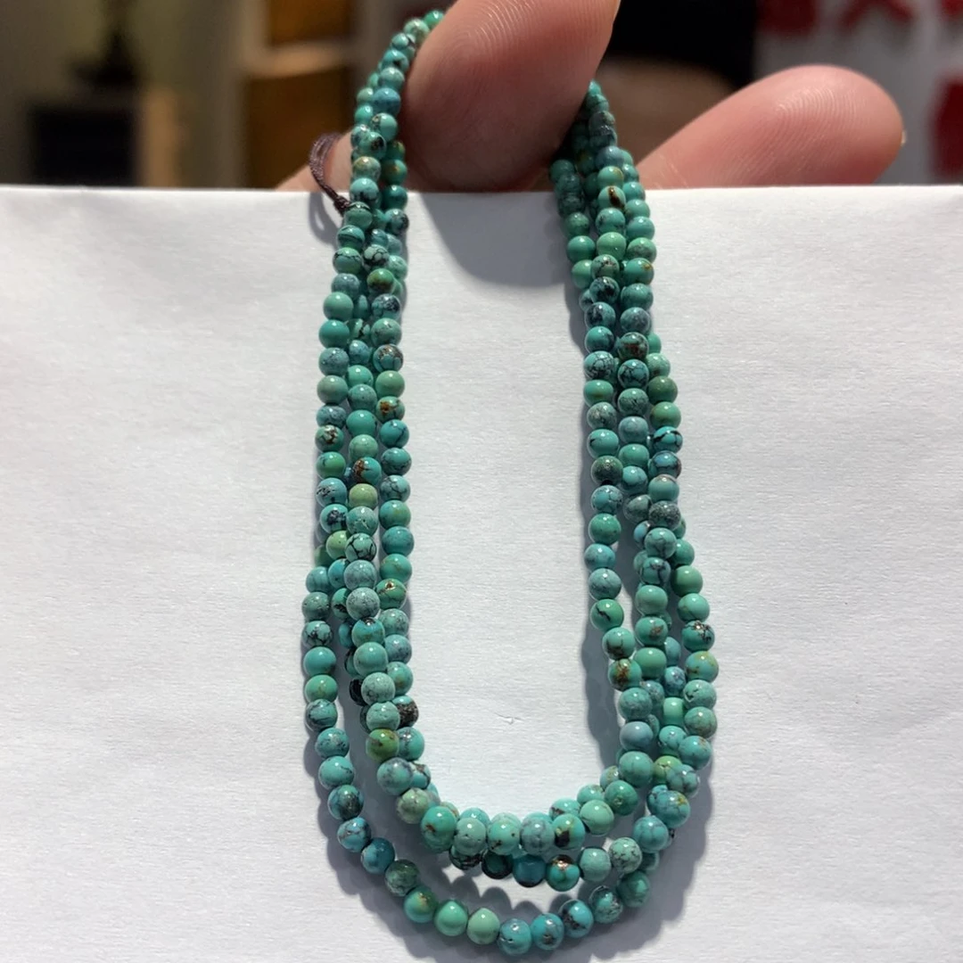 未镶嵌绿松石长链