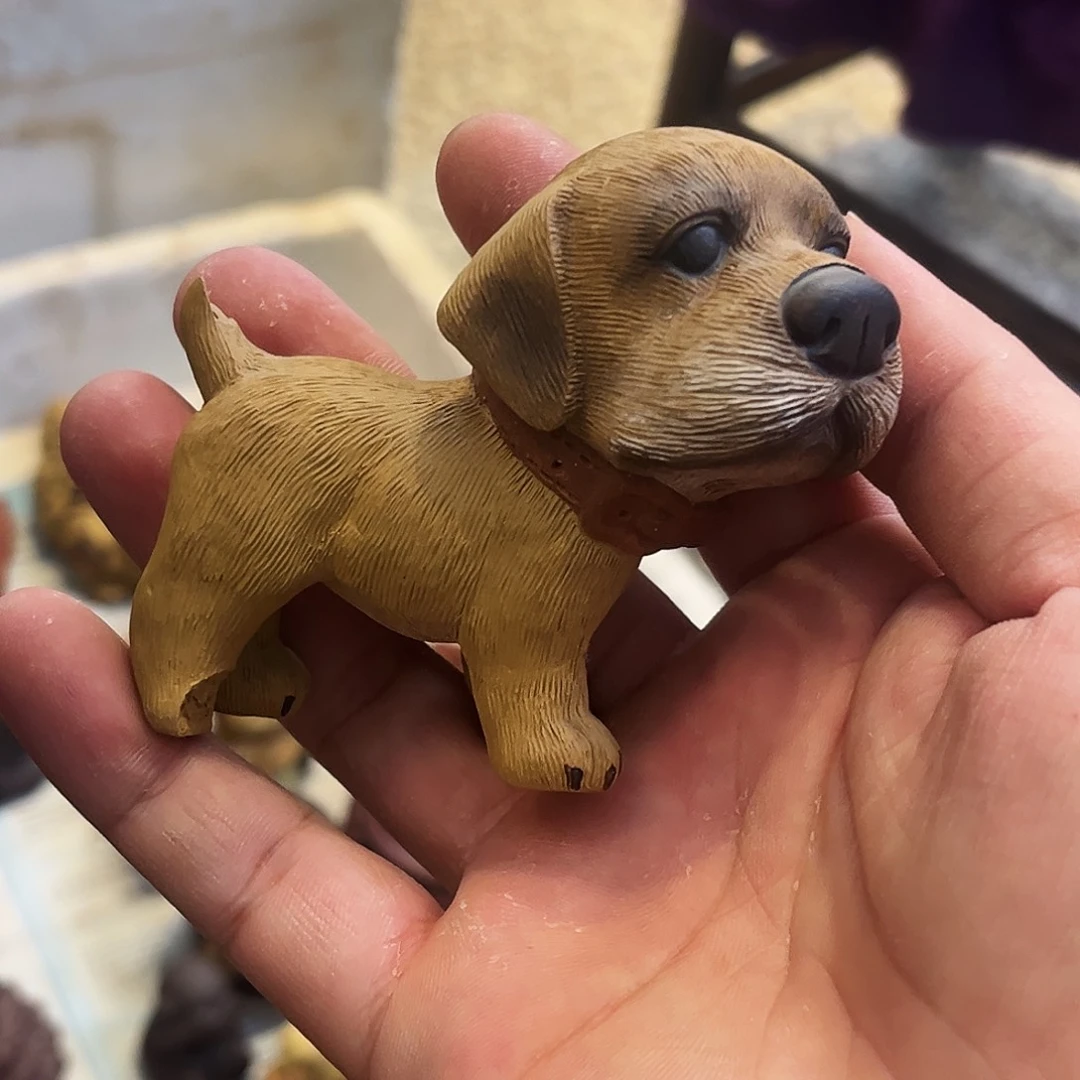 紫砂茶杯高端紫砂雕塑茶宠微瑕