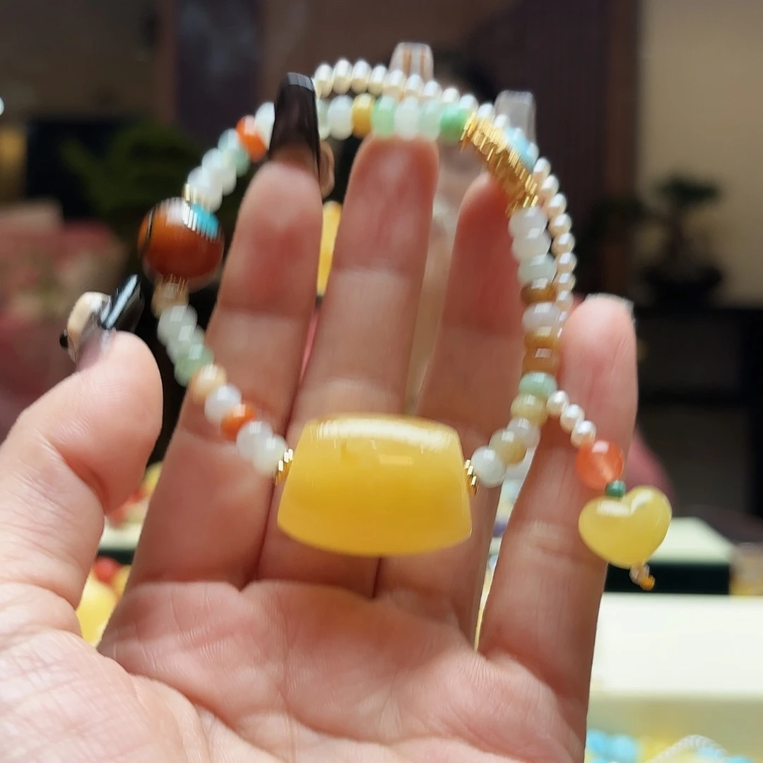 琥珀手链未镶嵌琥珀