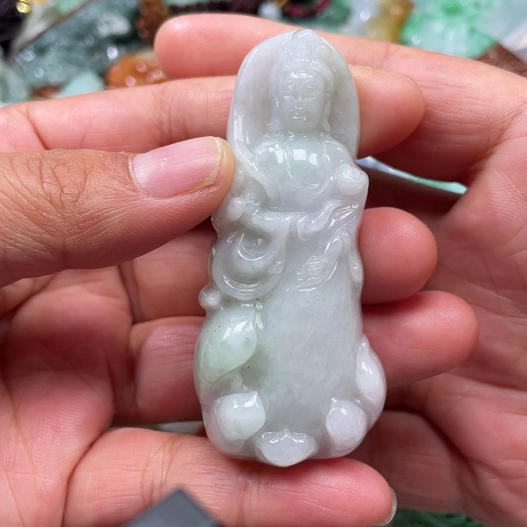 颈饰未镶嵌翡翠翡玉缘翡翠