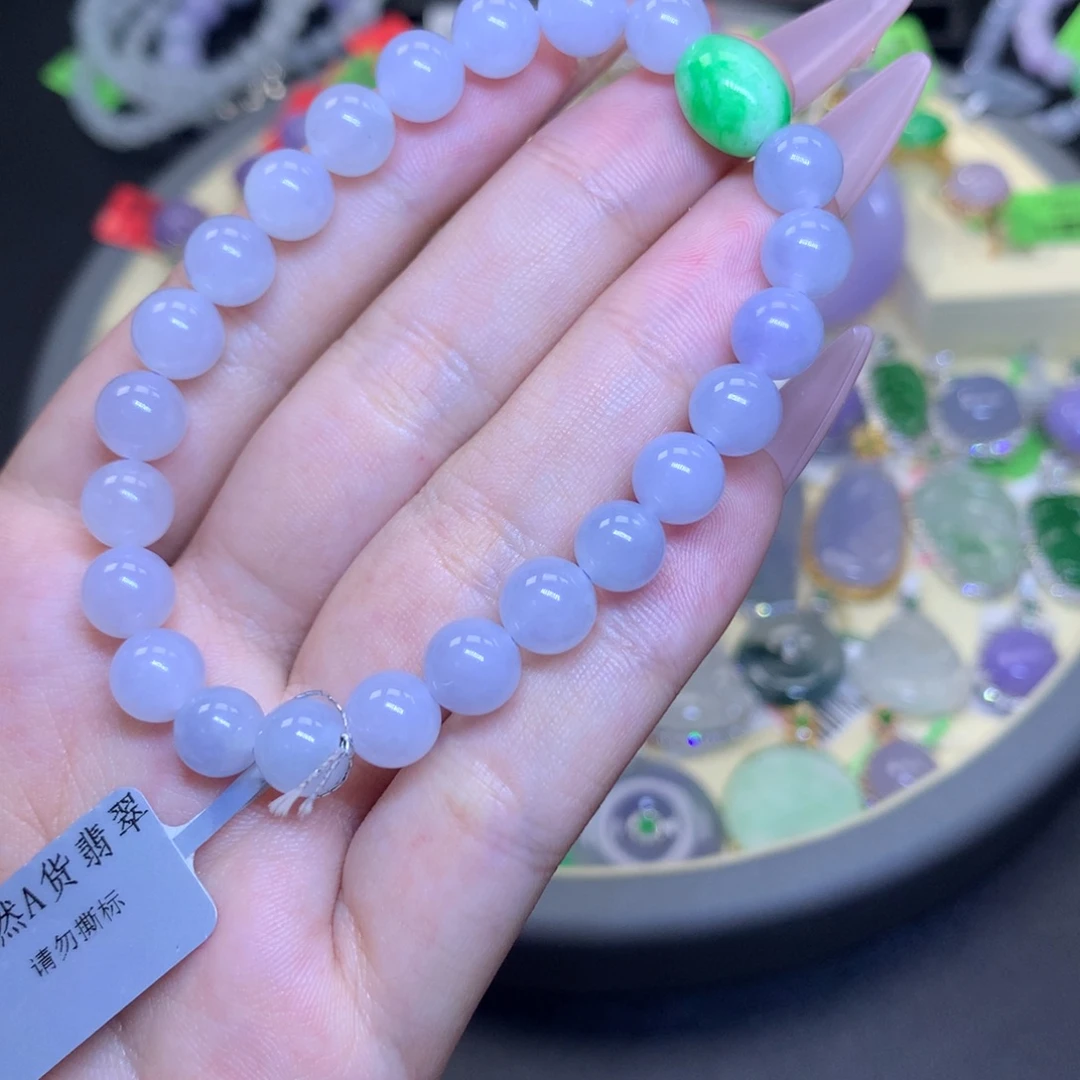 翡翠未镶嵌颈饰天然