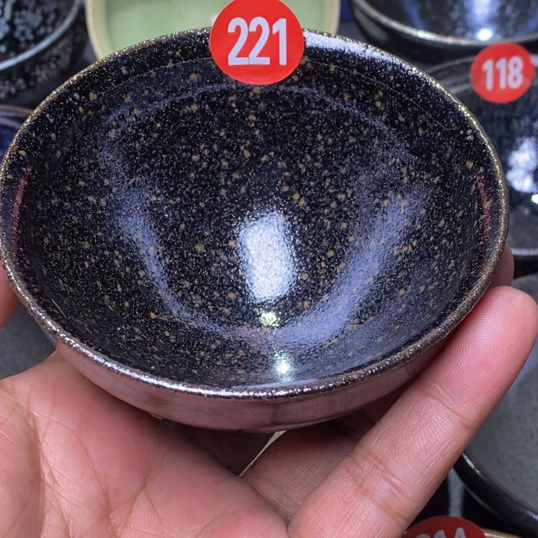 茶盏山下乾龙窑柴烧茶盏