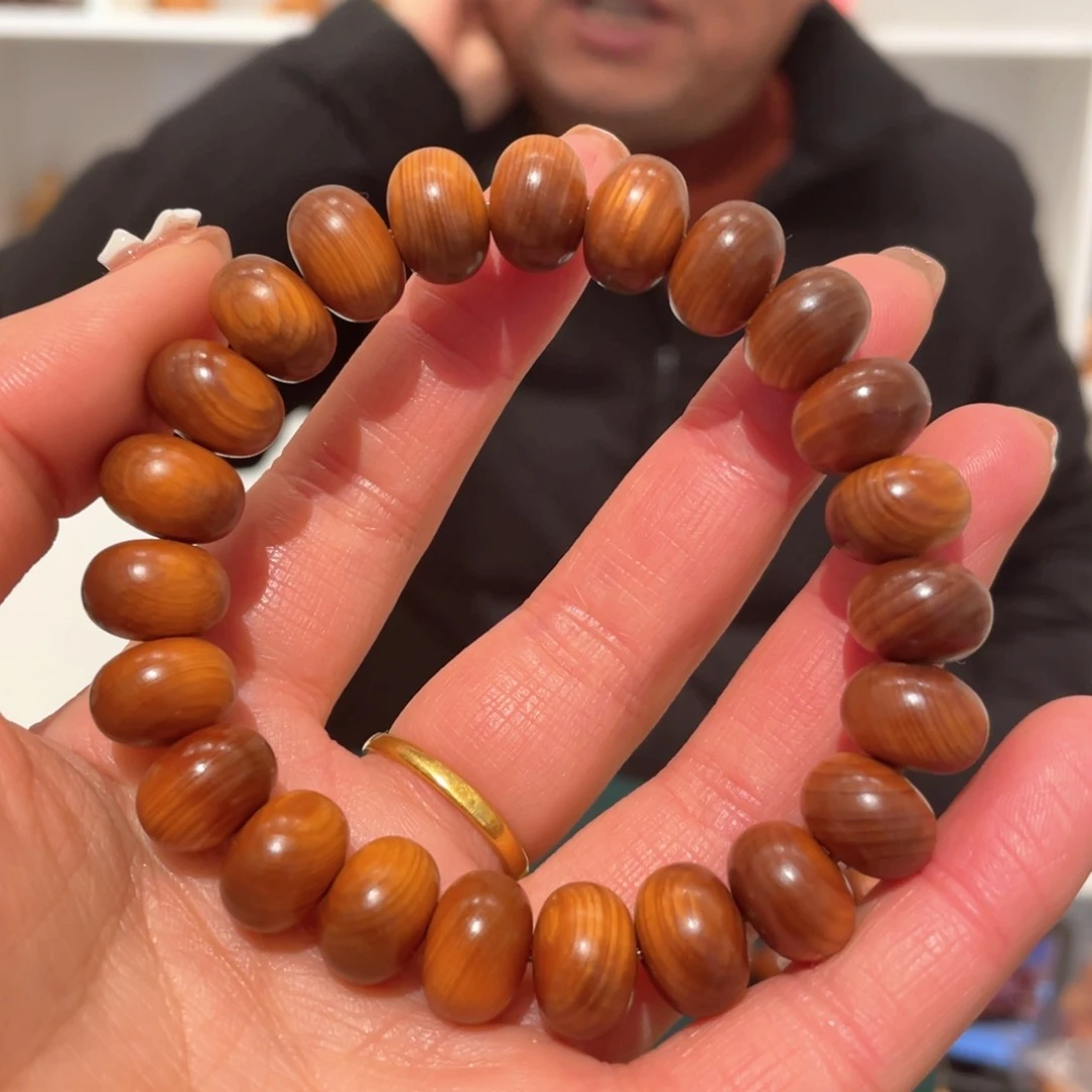 【闪购商品】柏木（崖柏）1.2算盘珠手串