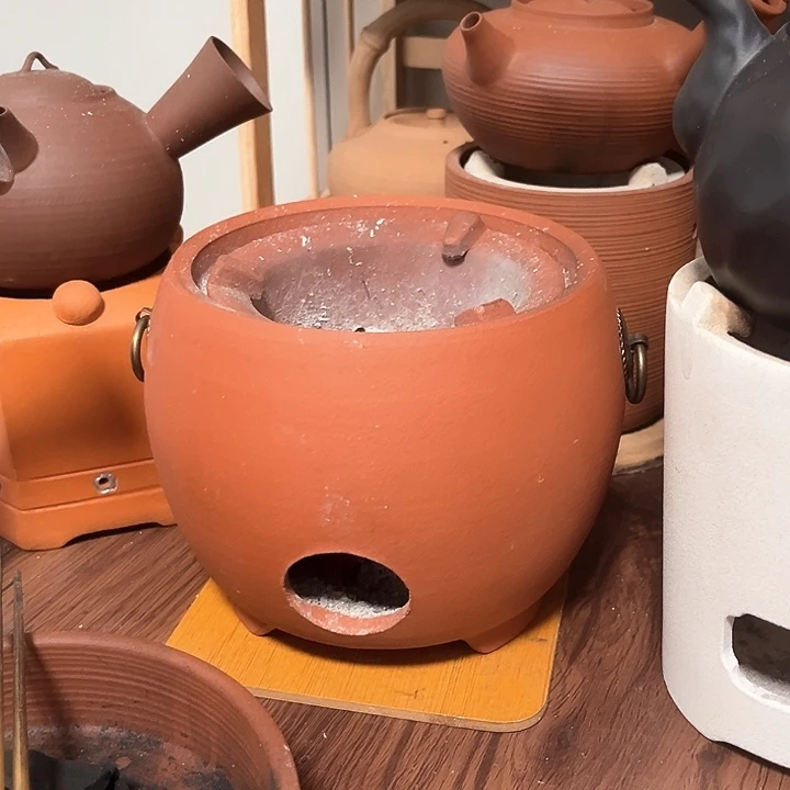 潮州红泥分体炭炉大尺寸