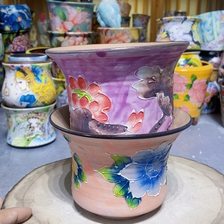 景德镇艺术手绘作品