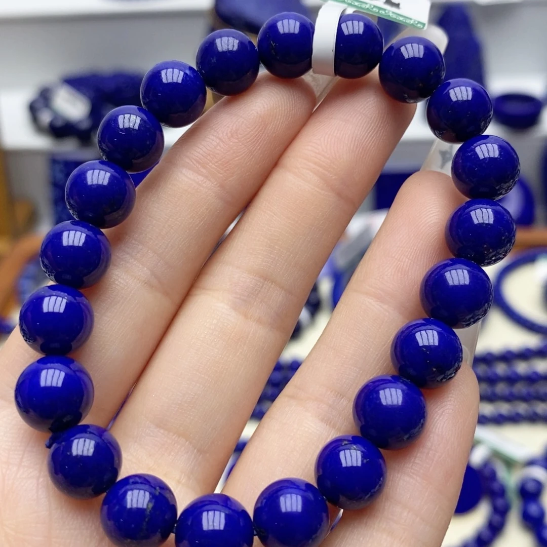 青金石未镶嵌手链9mm