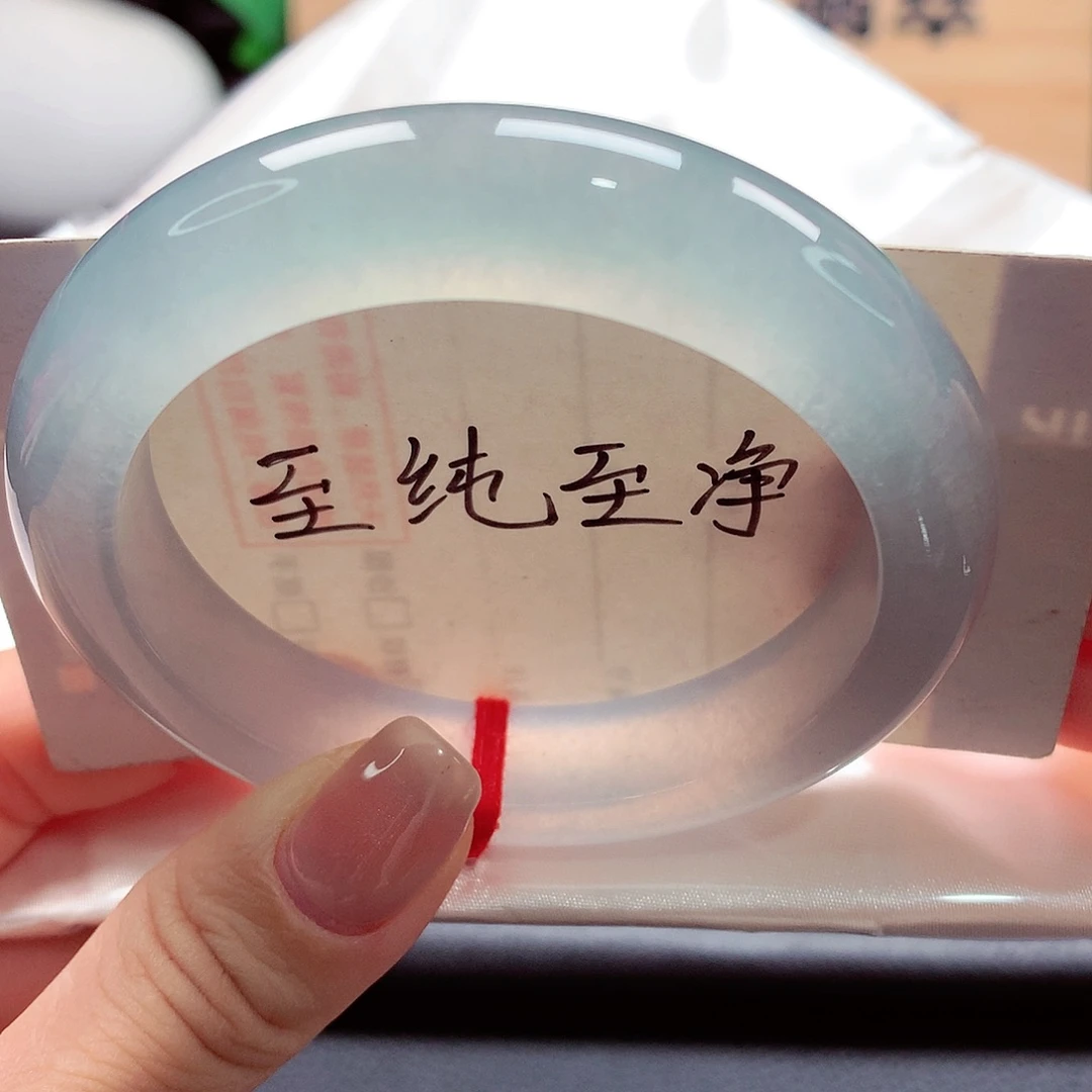 未镶嵌手镯翡翠缅甸天然a货翡翠，货头位置！全条起光！