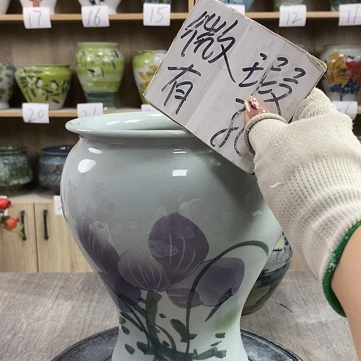 缸13xc景德镇陶瓷花盆