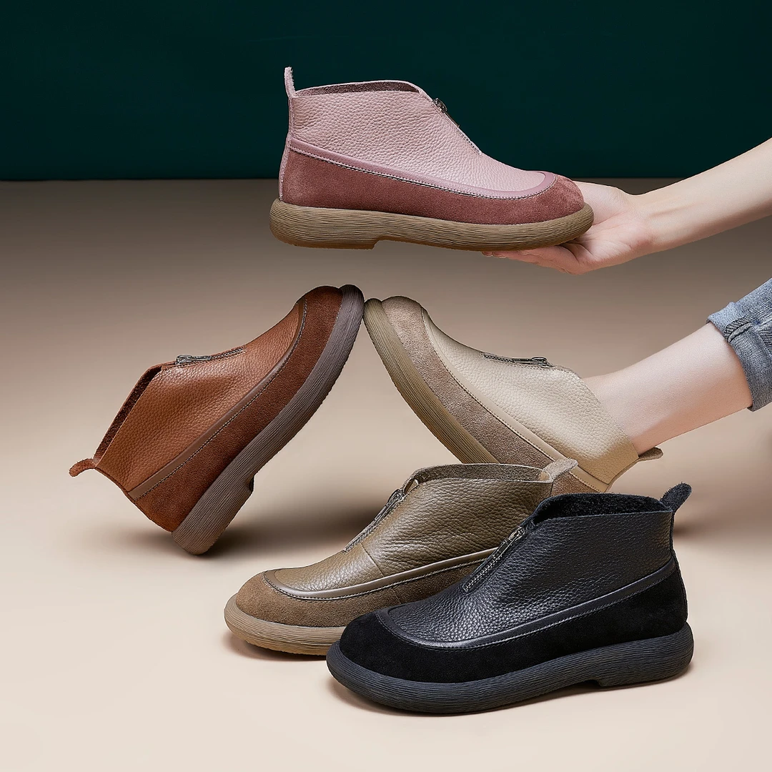 | 灯火阑珊处 | 3公分 头层牛皮纳帕升级款马丁靴女鞋 148