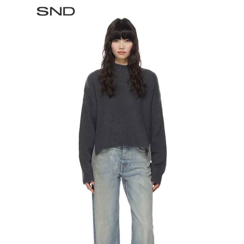 【WON HUNDRED 设计师品牌】SND SS25 设计感圆领毛衣