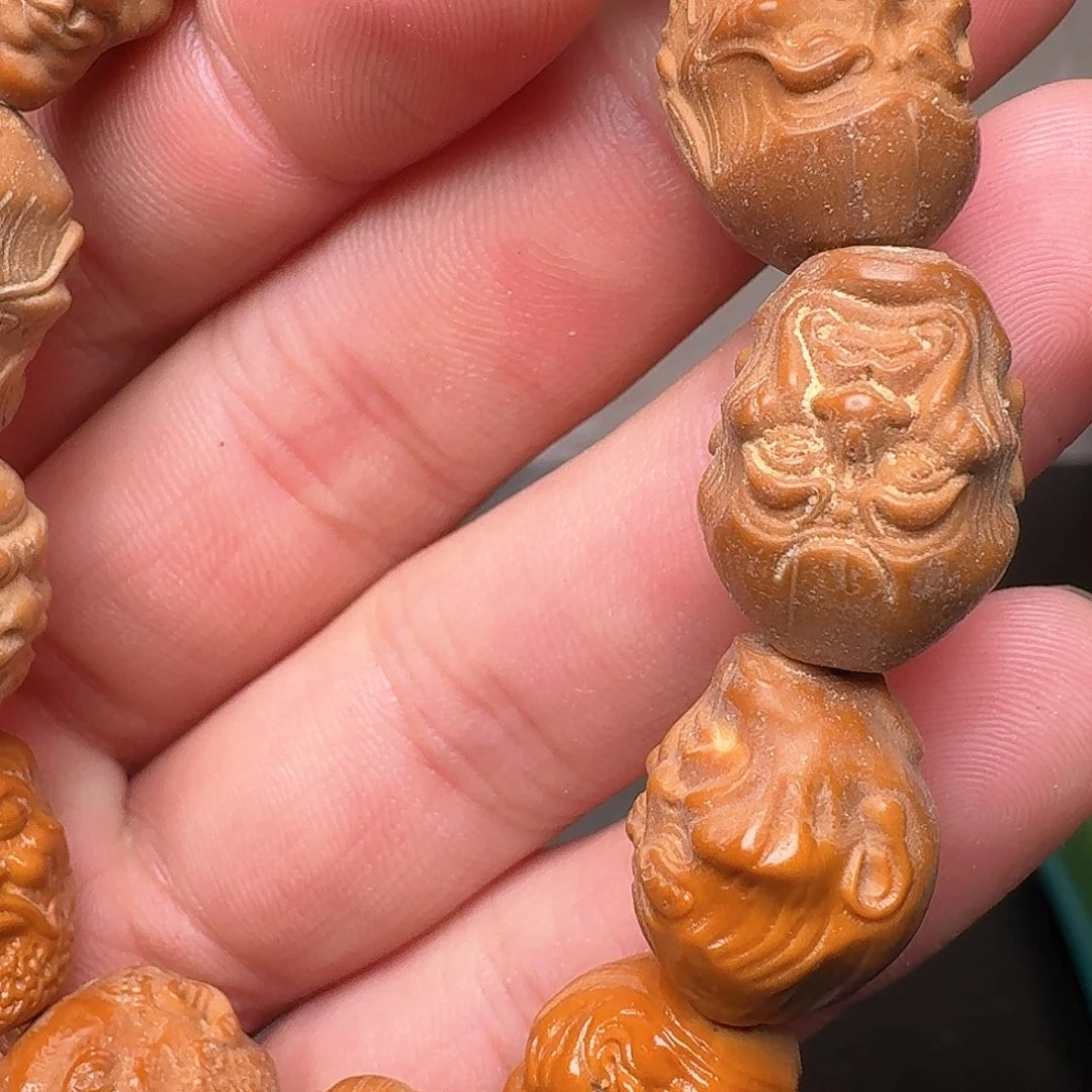 橄榄核手串承**8感觉好