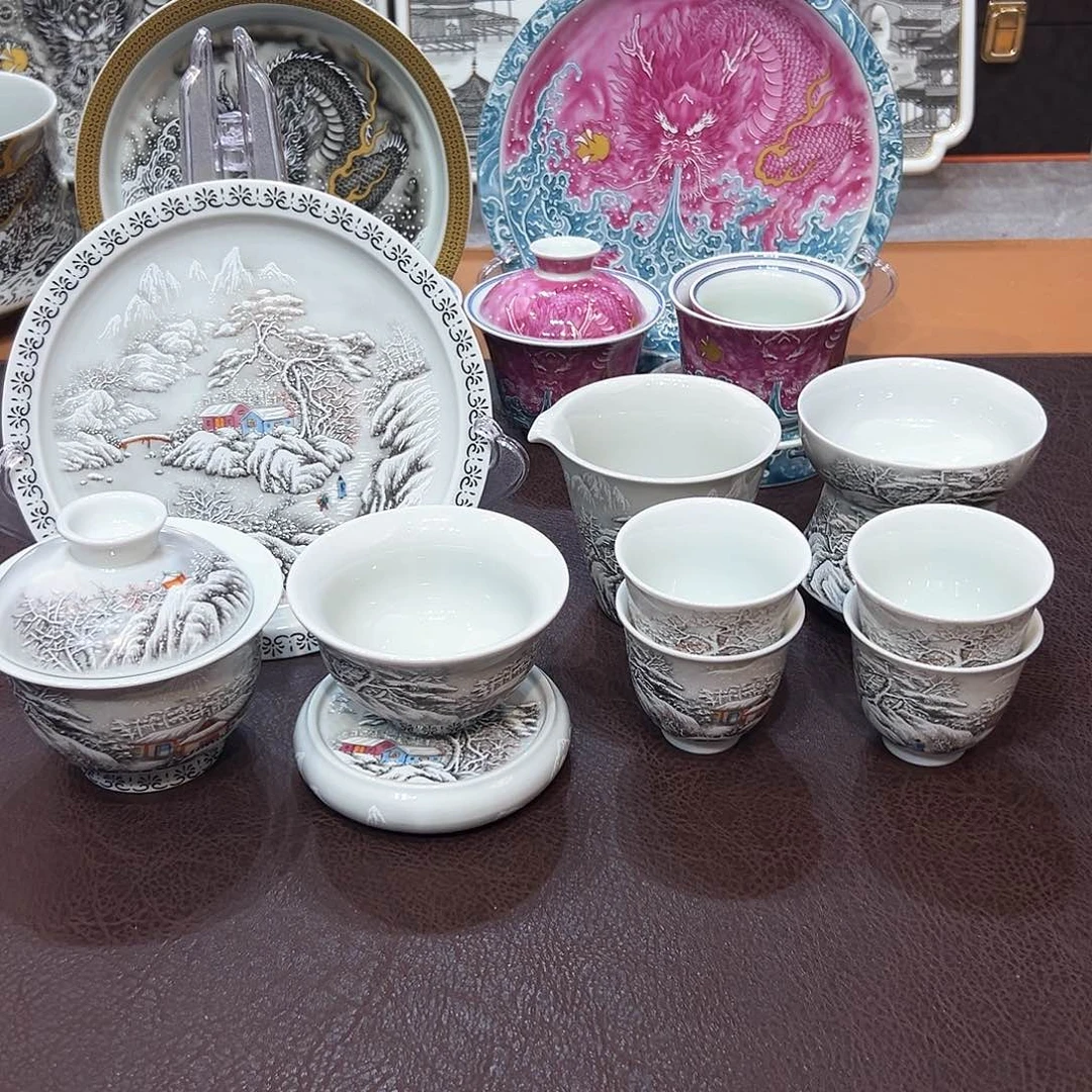 盖碗景德镇陶瓷艺术