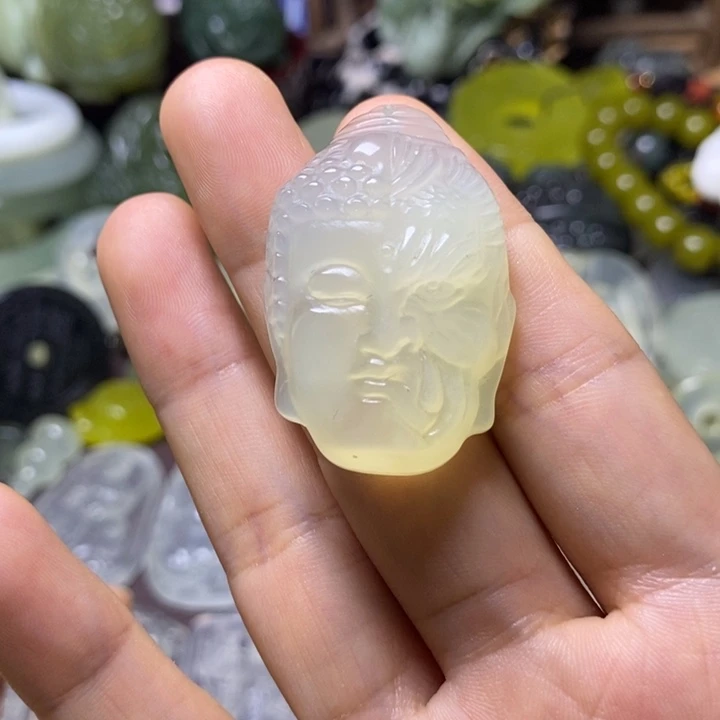 岫玉未镶嵌岫玉挂件
