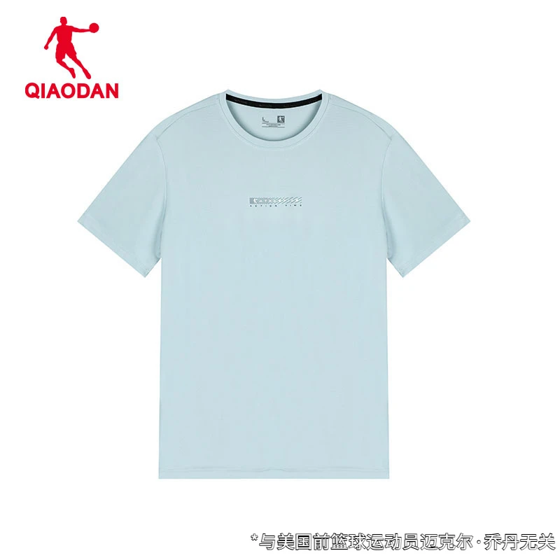 乔丹运动T恤男2025夏季新款户外休闲舒适时尚透气男款圆领百搭男