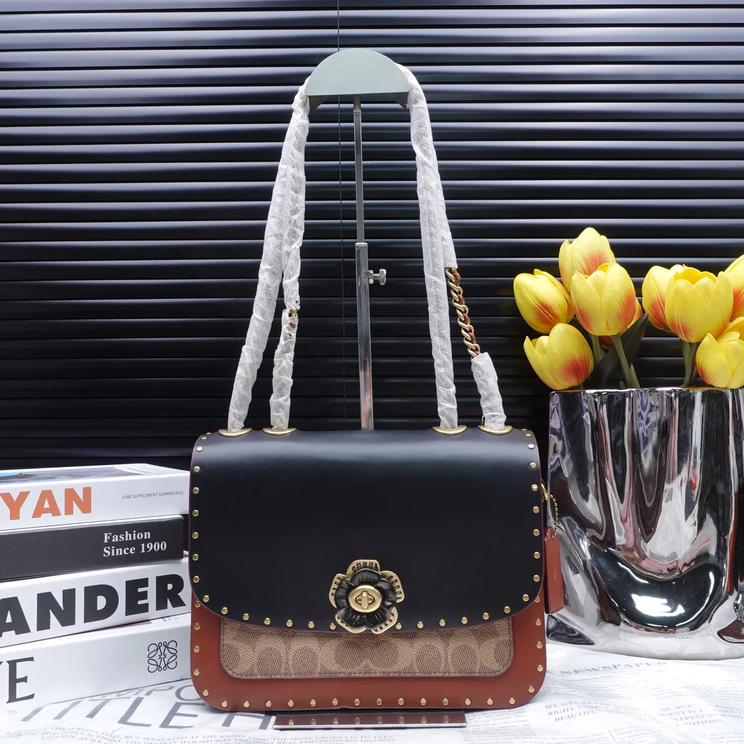 95新 COACH/蔻驰 单肩包/T10344408