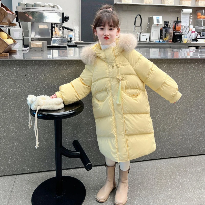 ba巴拉扣扣巴拉【冬季上新】2025新款女童加厚洋气时尚保暖服中大童