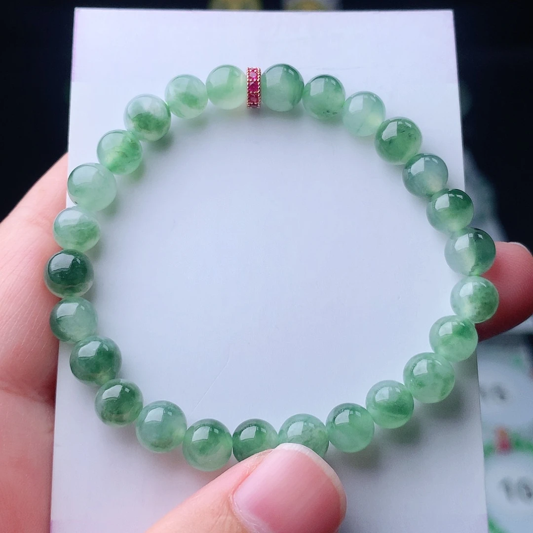 翡翠未镶嵌手链翡翠