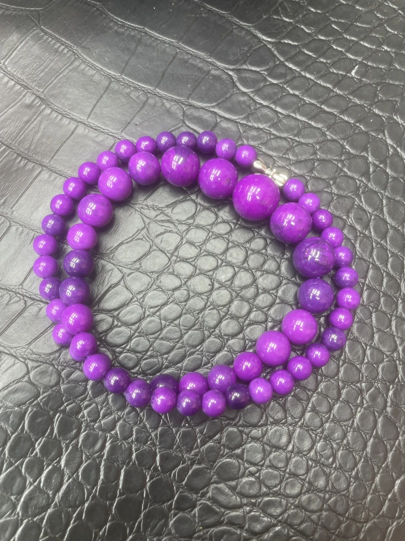 A178   紫色项链  男女同款 时尚百搭