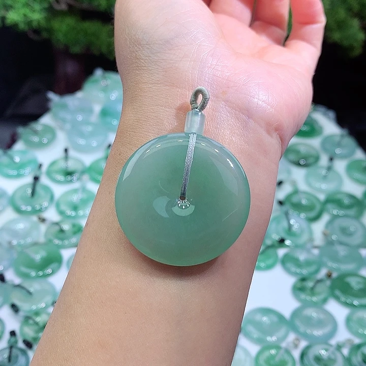 颈饰未镶嵌翡翠85尺寸36.2*5.8