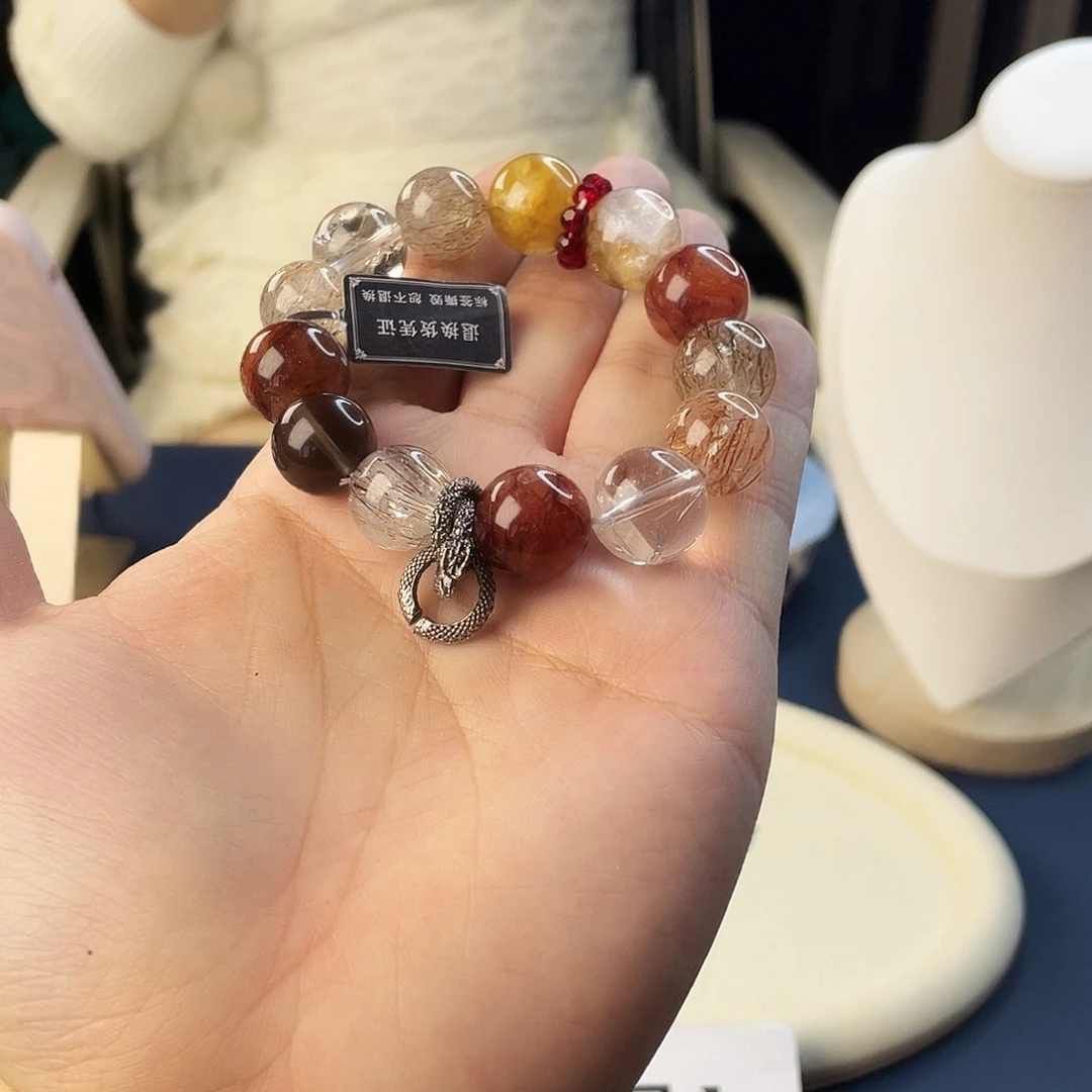 银S925镶嵌手链水晶