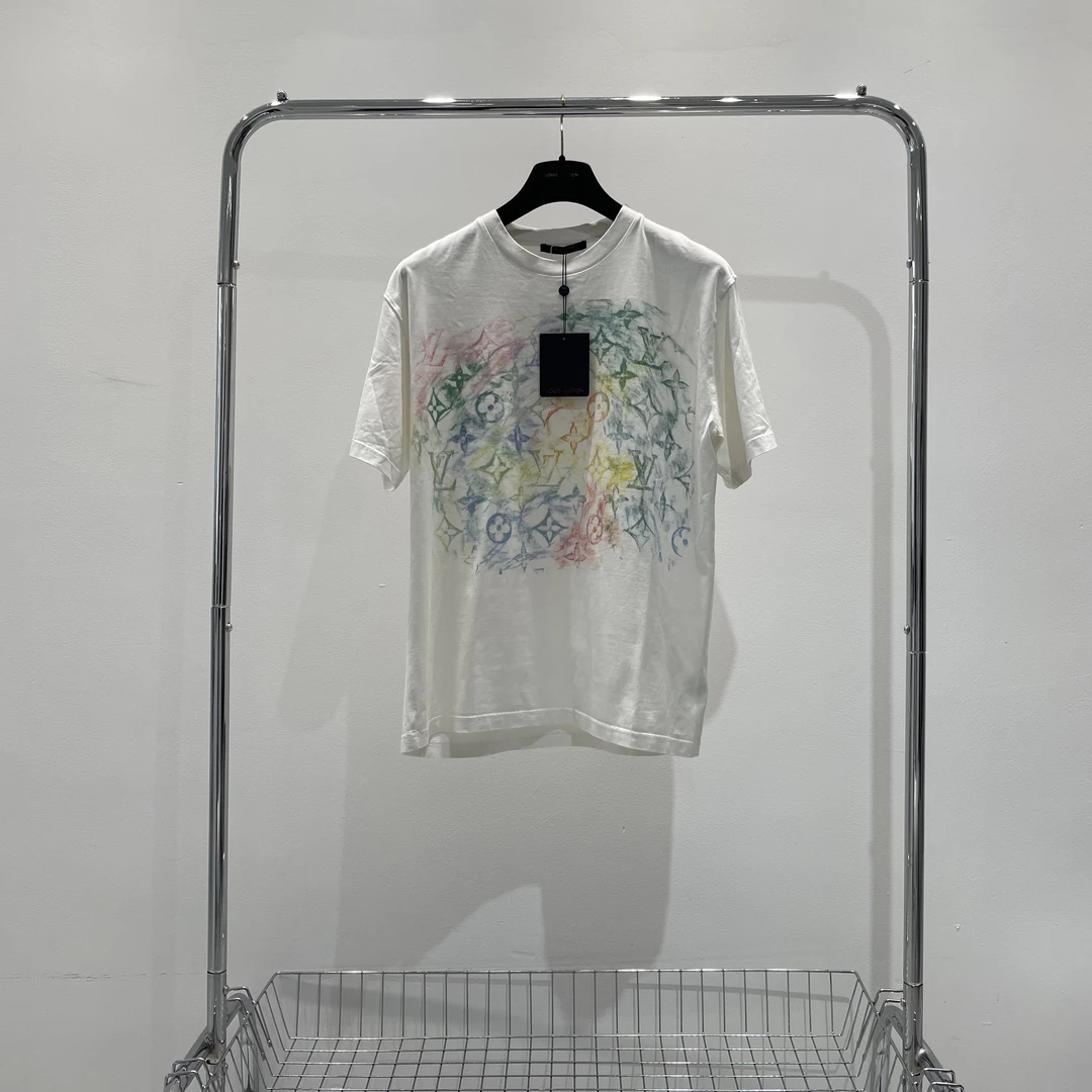 未使用 LouisVuitton/路易威登 彩虹花卉短袖 yy00938 尺码xl