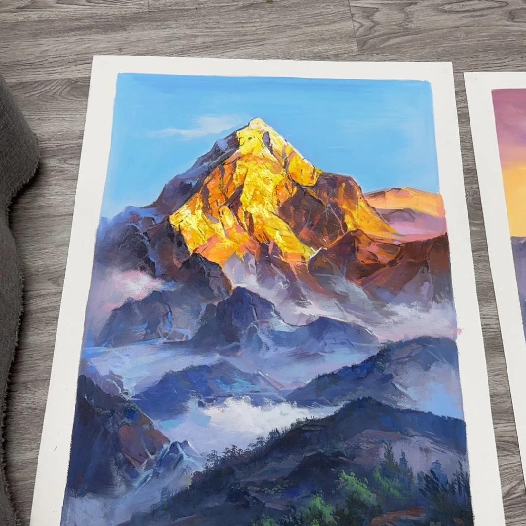 油画优惠活动开始了。