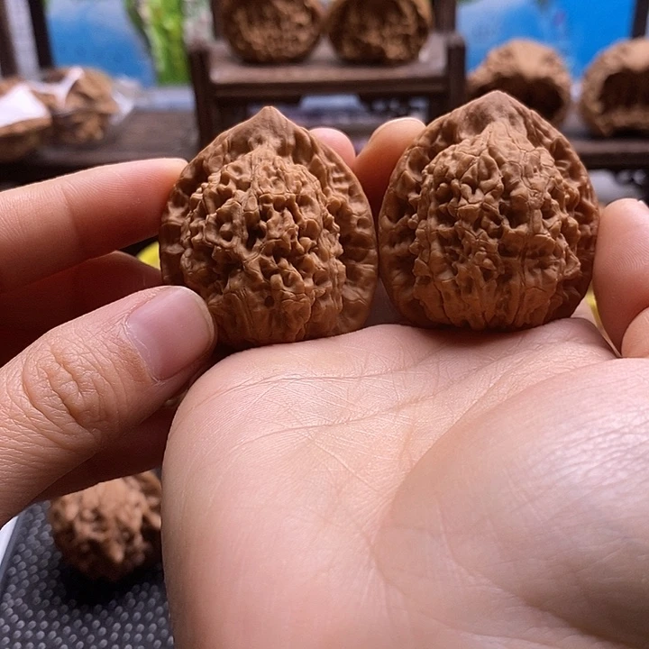 文玩核桃吊坠官帽39