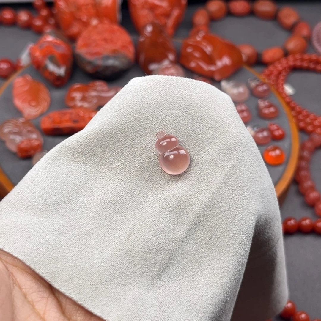 南红玛瑙未镶嵌手链